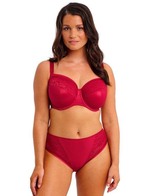 Fantasie-Dessous Illusion rot nicht geformter bh