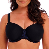 Fantasie-Dessous Emmaline schwarz/blau vorgeformter bh