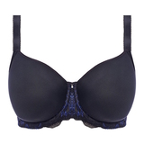 Fantasie-Dessous Emmaline schwarz/blau vorgeformter bh
