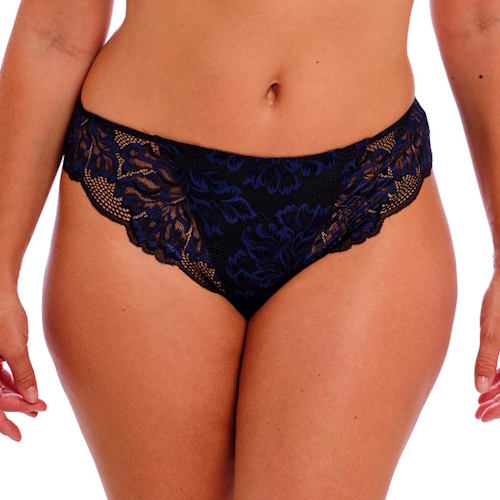 Fantasie-Dessous Emmaline schwarz/blau slip