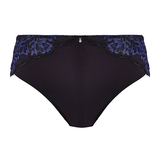 Fantasie-Dessous Emmaline schwarz/blau hoher slip