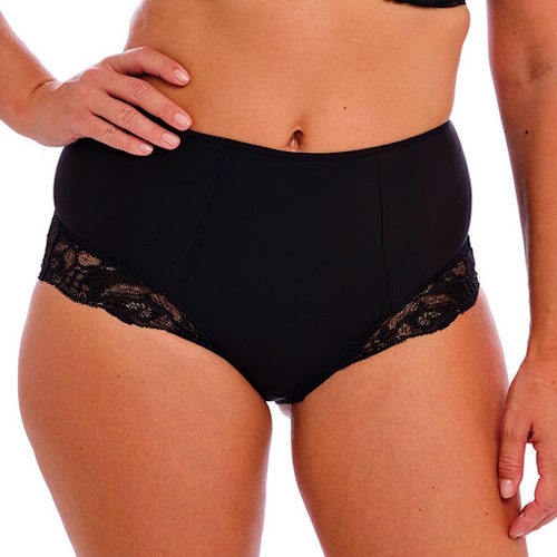 Fantasie-Dessous Reflect schwarz hoher slip