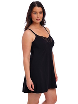 Fantasie-Dessous Reflect schwarz slipdress