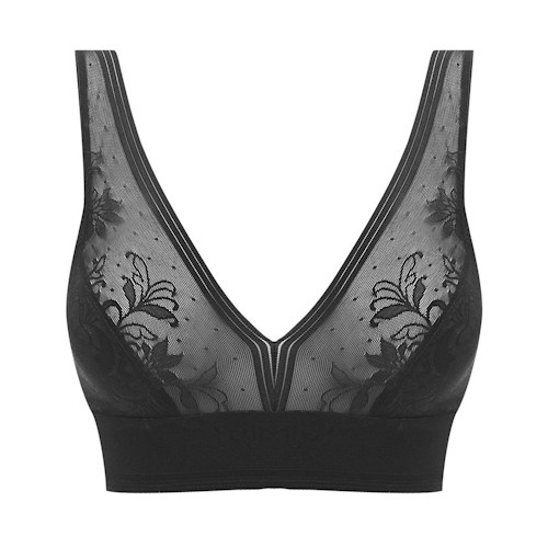 Wacoal Dessous Net Effects schwarz nicht geformter bh