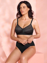 Wacoal Dessous Back Appeal schwarz ohne bügel bh