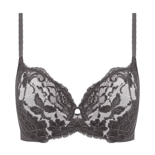 Wacoal Dessous Florilege grau nicht geformter bh