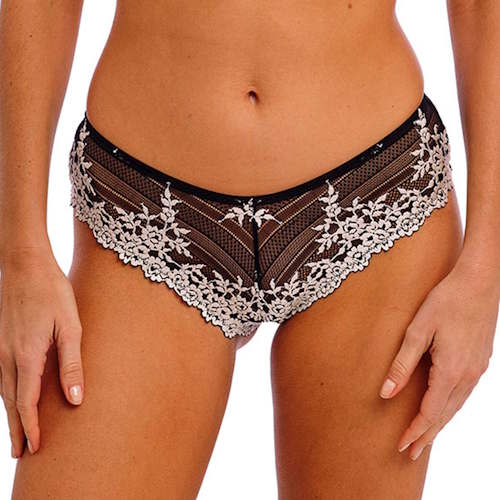 Wacoal Dessous Embrace Lace schwarz brasilianischer slip