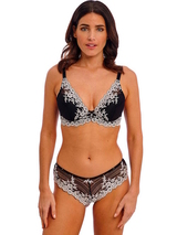 Wacoal Dessous Embrace Lace schwarz brasilianischer slip