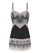 Wacoal Dessous Embrace Lace schwarz slipdress