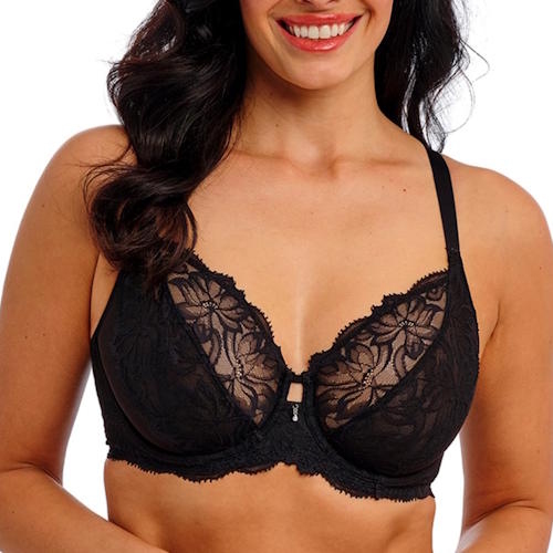 Wacoal Dessous Abellia schwarz nicht geformter bh
