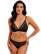 Wacoal Dessous Abellia schwarz ohne bügel bh