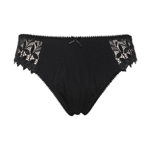 Guy de France Embroidery schwarz string