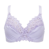 Guy de France Embroidery lila nicht geformter bh