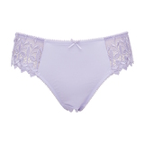 Guy de France Embroidery lila slip