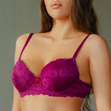 Guy de France Flower violett vorgeformter bh