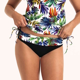 Anita Bademode Carla weiß/print bikini slip