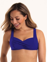 Anita Bademode Elle blau unwattierter bikini bh
