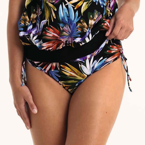 Anita Bademode Anny schwarz/print bikini slip