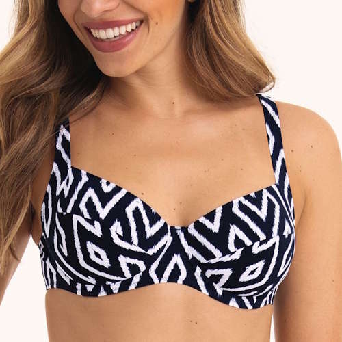 Anita Bademode Sibel navy-blau unwattierter bikini bh