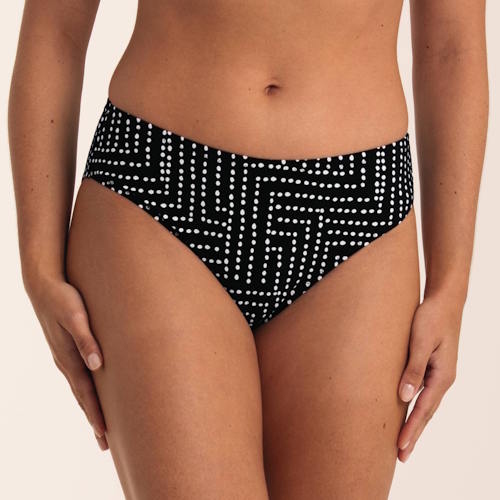 Rosa Faia Bademode Bruna schwarz bikini slip