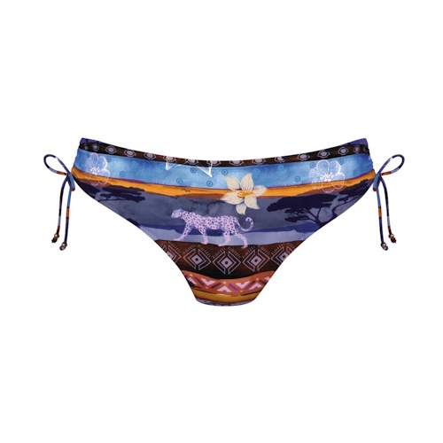 Rosa Faia Bademode Lorie blau bikini slip