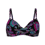 Rosa Faia Bademode Maja schwarz gemoldefer bikini bh