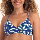 Rosa Faia Bademode Minou blau gemoldefer bikini bh