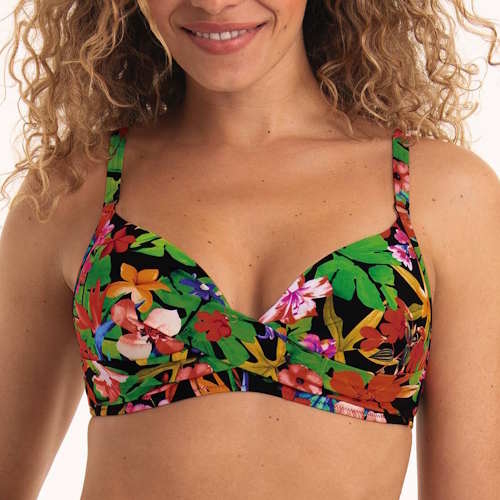 Rosa Faia Bademode Maja schwarz gemoldefer bikini bh