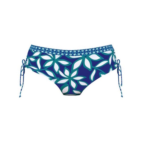 Rosa Faia Bademode Ebru blau bikini slip