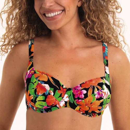 Rosa Faia Bademode Federica schwarz gemoldefer bikini bh