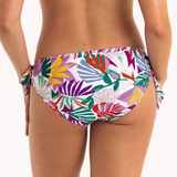 Rosa Faia Bademode Lynn weiß/print bikini slip