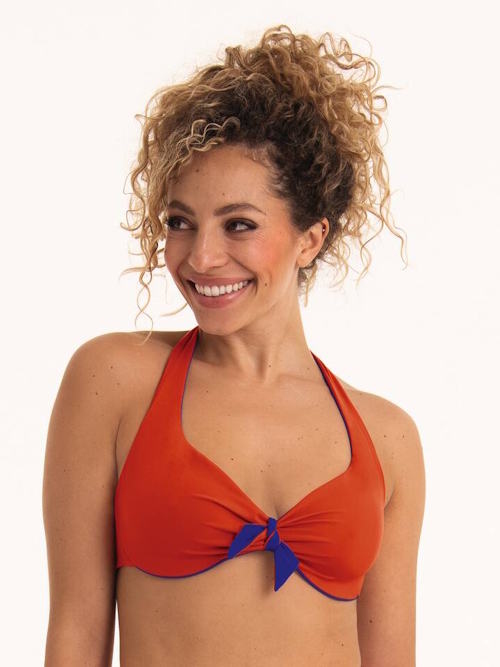 Rosa Faia Bademode Loretta blau gemoldefer bikini bh