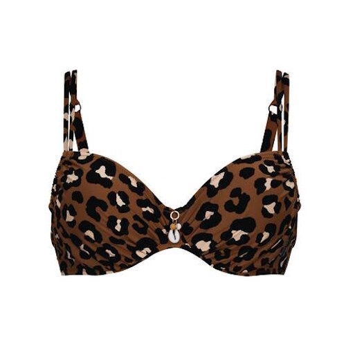 Rosa Faia Bademode Lucia braun gemoldefer bikini bh