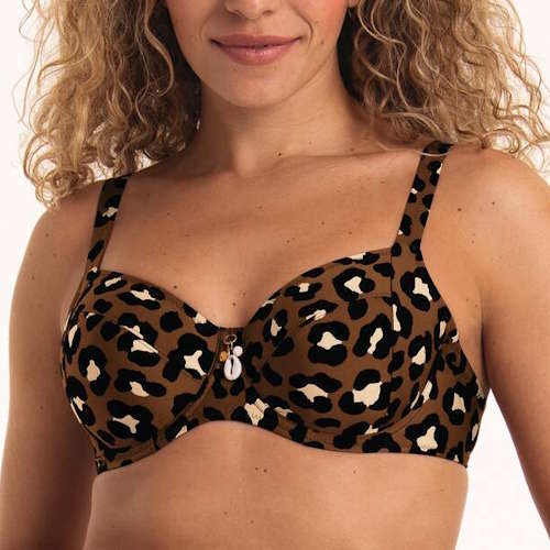 Rosa Faia Bademode Leandra braun gemoldefer bikini bh
