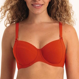 Rosa Faia Bademode Smilla orange unwattierter bikini bh