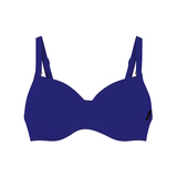 Rosa Faia Bademode Smilla blau unwattierter bikini bh