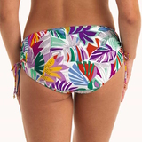 Rosa Faia Bademode Ive weiß/print bikini slip