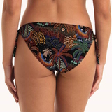 Rosa Faia Bademode Adella schwarz/print bikini slip