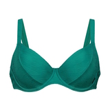 Rosa Faia Bademode Celine aqua unwattierter bikini bh