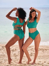 Rosa Faia Bademode Vroni aqua gemoldefer bikini bh