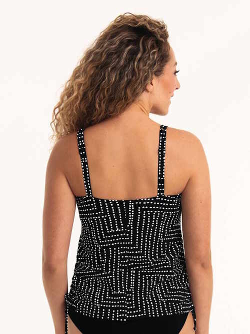 Rosa Faia Bademode Malaika schwarz tankini top