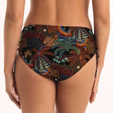 Rosa Faia Bademode Anny schwarz/print bikini slip