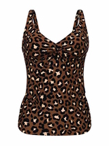Rosa Faia Bademode Alina braun tankini top