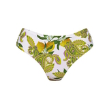 Rosa Faia Bademode Ida weiß/print bikini slip