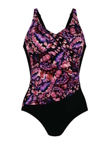 Anita Care Praia rosewood prothesen-badeanzug