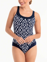 Anita Care Stockholm navy-blau prothesen-badeanzug