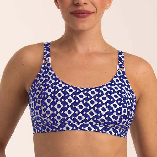 Anita Care Nola blau prothesen-bikinioberteil