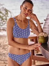 Anita Care Nola blau prothesen-bikinioberteil