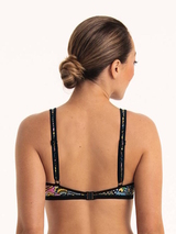 Anita Care Laila schwarz/print prothesen-bikinioberteil
