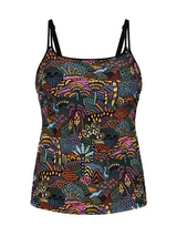 Anita Care Rimini schwarz/print prothesen-tankini